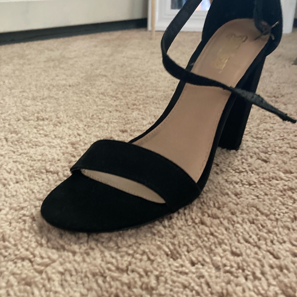 Black heels